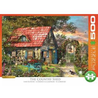 👉 Puzzel XL The Country Shed (500 stukjes) 628136509718