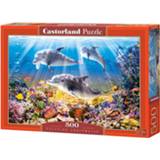 Puzzel Dolphins Underwater (500 stukjes) 5904438052547