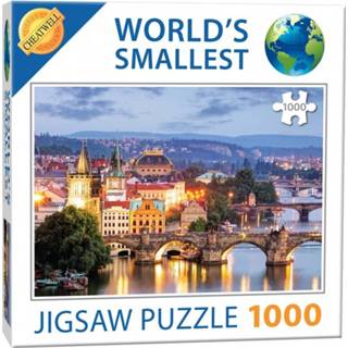 👉 Puzzel World's Smallest - Prague Bridges (1000 stukjes) 5015766013992
