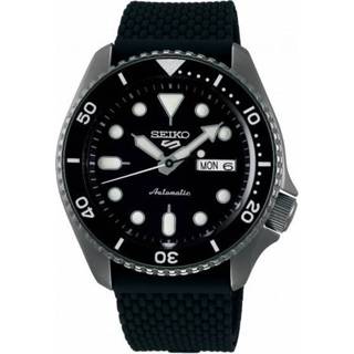 👉 Automat zwarte One Size no color mannen Seiko 5 Sports SRPD65K2 herenhorloge automaat wijzerplaat 42,5 mm 4954628232182