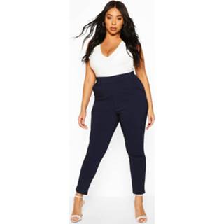 👉 Plus Super Stretch Fitted Trouser, Navy