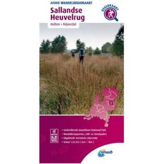 👉 Wandelregiokaart Sallandse Heuvelrug 1:33.333 - Anwb 9789018046446