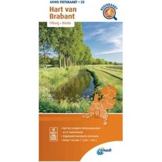 👉 Fietskaart Hart Van Brabant 1:66.666 - Anwb 9789018047368