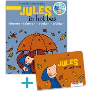 👉 Kartonboekje Promobundel Doe Mee Met Jules In Het Bos + - Annemie Berebrouckx 9789463682107