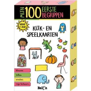 👉 Speelkaart Mijn 100 Eerste Begrippen - Kijk- En Speelkaarten 9789403217437