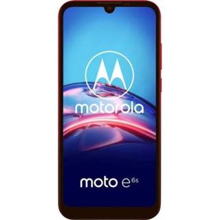 👉 Smartphone rood Motorola E6S LTE Dual-SIM 32 GB 6.1 inch (15.5 cm) Android 9.0 13 Mpix, 2 Mpix 840023202117