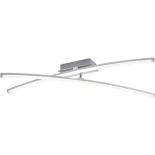 👉 Staal LeuchtenDirekt MEDION-SIMON 12372-55 LED-plafondlamp LED 4043689958329