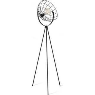 👉 Vloerlamp zwart LeuchtenDirekt FABIO 15832-18 E27 4043689962005