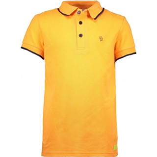 👉 Poloshirt biologisch katoen mannen kleuter oranje 8719275444540