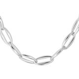👉 Halsketting active vrouwen zilveren Draadschakel Collier voor Dames
