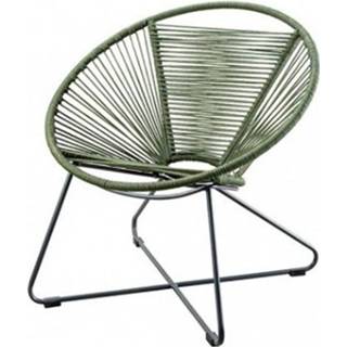 👉 Loungestoel groen Metalen Tuinmeubelen SUNS | Moni