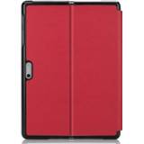 👉 Active rood Microsoft Surface Go 2 hoes - Tri-Fold Book Case 8719793082408