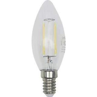 👉 Energielabel LightMe LED A++ (A++ - E) E14 Kaars 2.5 W = 25 Warmwit (Ã x l) 35 mm 97 Filament / Retro-LED 1 stuk(s) 4020856851300