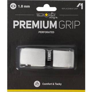 👉 Verpakking One Size wit Tennis-Point Premium Grip Perforated 1 Stuk 4058061064444