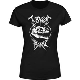 Jurassic Park T-Rex Bones Women's T-Shirt - Zwart - 5XL