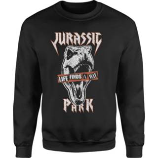 👉 Jurassic Park Rex Punk Sweatshirt - Zwart - 5XL