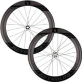 👉 Wielset zwart carbon Reynolds Aero 65 Black Label Disc Road Wheelset - Wielsets