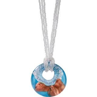 👉 Hanger multicolor vrouwen waardig handwerk met ketting KLiNGEL 4055697918387