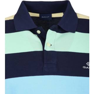 👉 Katoen XXL male multicolour Gant Basic Polo Strepen 7325705587247 2900027710013