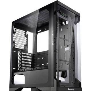 👉 Stoffilter zwart Raijintek Silenos Pro A-RGB Midi-tower Gaming-behuizing 3 voorgeÃ¯nstalleerde LED-ventilators, Zijvenster, 4715109923001