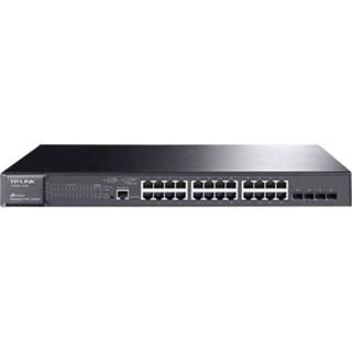 👉 Netwerk-switch TP-LINK JetStream-24-Port-Gigabit-L2-PoE+-Switch mit 4 SFP-Slots Netwerk switch 24 poorten 6935364097813
