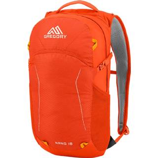 👉 Backpack oranje nylon unisex Gregory Nano 18L burnished orange 5400520018311