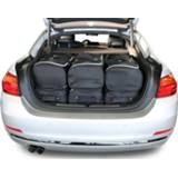 👉 Zwart nylon Car-Bags BMW 4 series Gran Coupé (2014-heden) 6-Delige Reistassenset 8718885900286