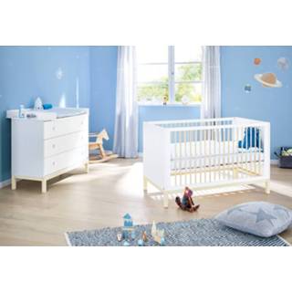 👉 Commode den massief meisjes wit Pinolino Bed en Skadi breedt 2-teilig 4035769050719