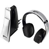 👉 Zwart Geemarc CL7400 OPTI Radiografisch TV In Ear oordopjes Zilver-zwart 3521350009422