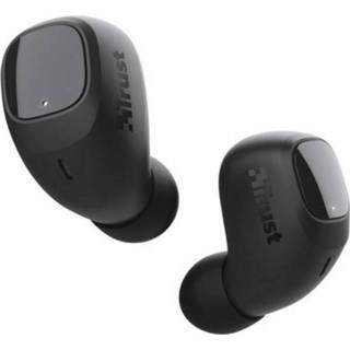 👉 Zwart Trust Nika Compact Bluetooth, True Wireless In Ear oordopjes 8713439235555