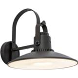 👉 Luidspreker wit antraciet Lutec Darli 5274601412 LED-buitenlamp met (wand) 24 W Warm-wit 6939412047904