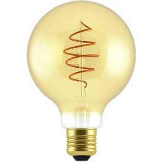 👉 Energielabel goud Nordlux LED A (A++ - E) E27 Bol 5 W (Ã x l) 95 mm 140 Dimbaar 1 stuk(s) 5704924000225