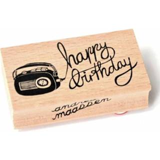 👉 Stempel Andrea Maassen happy birthday radio
