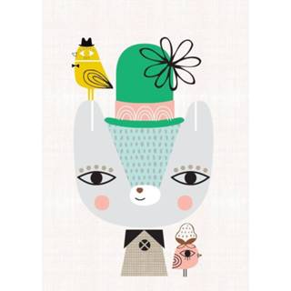 👉 Poster Petit Monkey Thierry the bear 29.7 x 42 cm 8719244222292