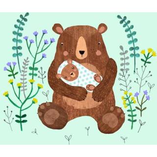👉 Ansichtkaart baby's Petit Monkey Baby bear