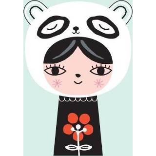 Ansichtkaart Petit Monkey Miss Panda 8719244222025