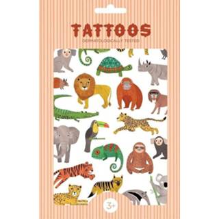 👉 Tattoo Petit Monkey tattoo's jungle animals 8719244222858