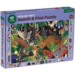 👉 Mudpuppy observatiepuzzel Woodland 4 jr+ / 64 stks 9780735355798