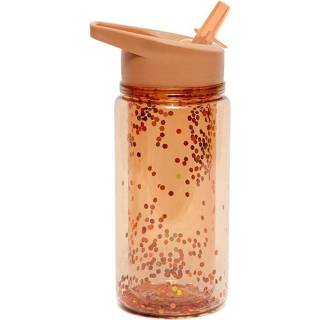 👉 Drinkfles Petit Monkey glitter bronze 8719244224739