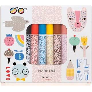 👉 Viltstift Petit Monkey viltstiften 12 stks 8719244224517