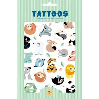 👉 Tattoo Petit Monkey tattoo's Wild animals 8719244225262