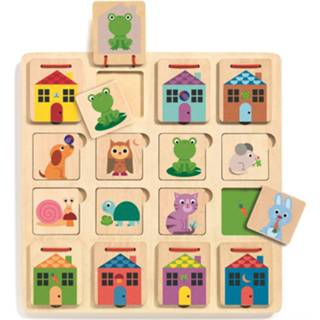 👉 Puzzelspel DJECO puzzel spel Verstoppertje 2 jr+ 3070900015203