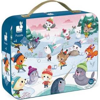 👉 Puzzel JANOD Sneeuwfeest 4jr+ / 36 stks 3700217326623