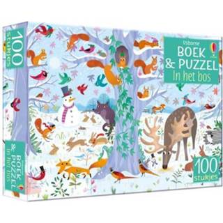 👉 Boek nederlands & Puzzel In het bos 9781474972284