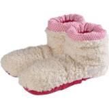 👉 42 37 beige roze Warmies Slippies Boots Sherpa Beige/roze - (1paar) 4260394911528