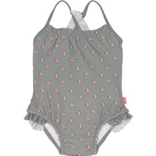 👉 Lässig Splash&Fun Tanksuit girls - Seagull green 12 months - Zwempakken
