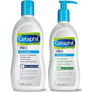 👉 Gezondheid Cetaphil PRO Itch Control Kalmerende Huidreiniger + Hydraterende Melk Combivoordeel