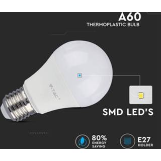 E27 LED Lamp 9 Watt 2700K A60 Vervangt 60 Watt