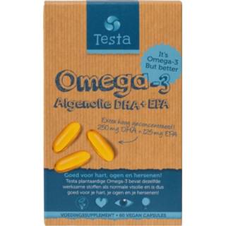 👉 Algenolie gezondheid Testa Omega-3 DHA & EPA Capsules 8719324195591