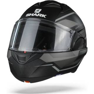 👉 Shark Evo ES Yari AYS Mat Antraciet Geel Zilver  M